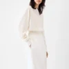 The embroidered sweater Embroidered knit sweater