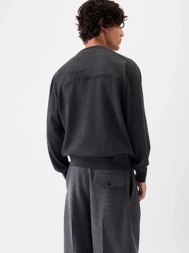 The embroidered sweater Embroidered knit sweater The embroidered sweater Embroidered knit sweater