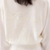 The embroidered sweater Embroidered knit sweater