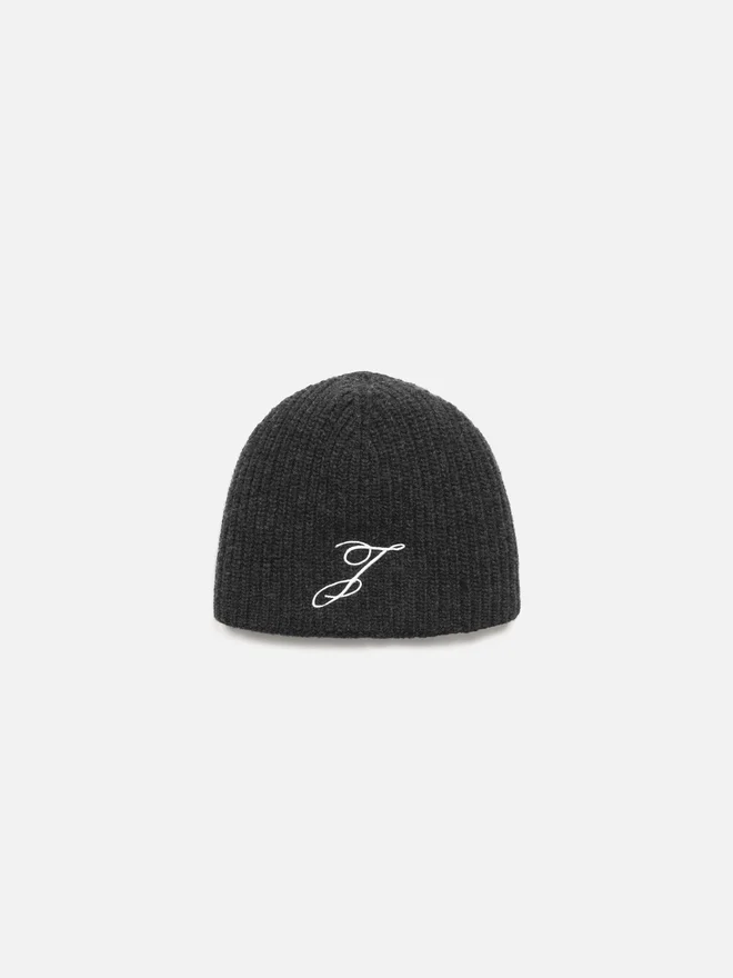 The Espiral beanie Embroidered monogram beanie The Espiral beanie Embroidered monogram beanie