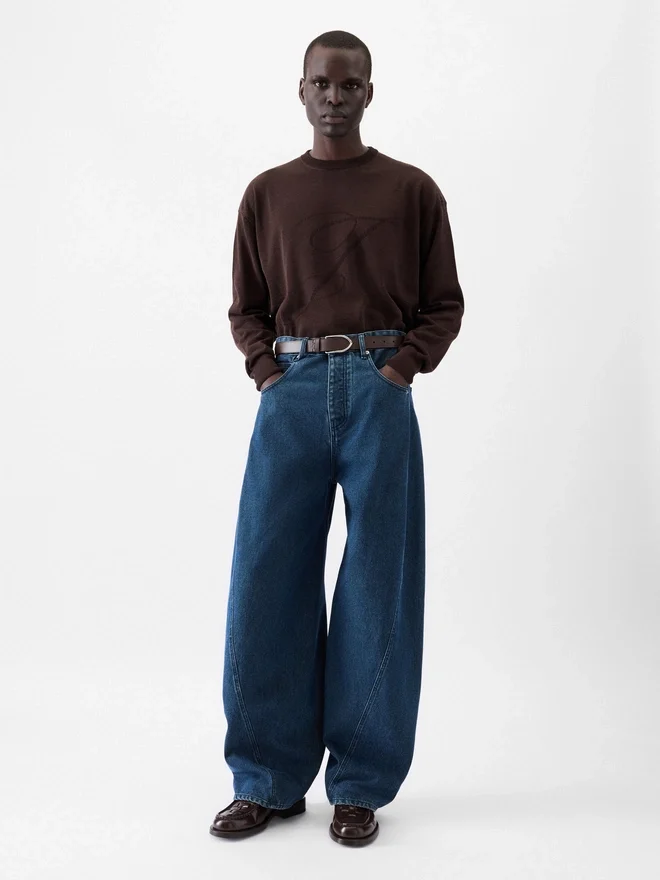 The Espiral de-Nîmes denim pants Twisted-seam jeans The Espiral de-Nîmes denim pants Twisted-seam jeans