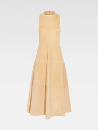 The Favola dress Suede halter dress