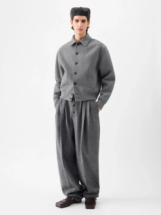 The Feltro bomber jacket Short bomber coat The Feltro bomber jacket Short bomber coat