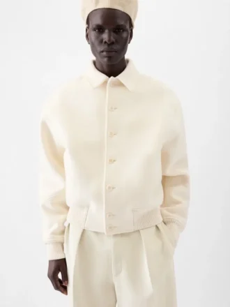 The Feltro bomber jacket Short bomber coat