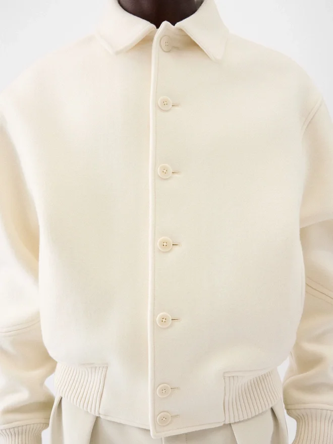 The Feltro bomber jacket Short bomber coat The Feltro bomber jacket Short bomber coat