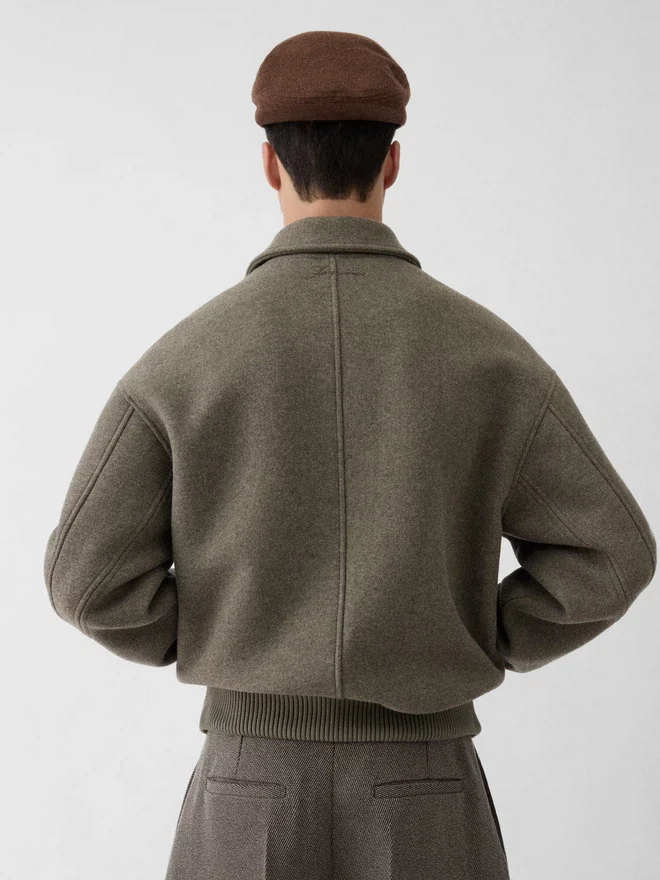 The Feltro bomber jacket Short bomber jacket The Feltro bomber jacket Short bomber jacket