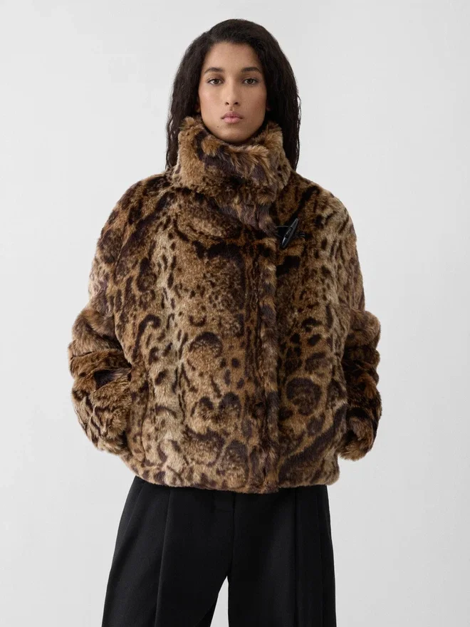 The Fernando jacket Faux leopard jacket The Fernando jacket Faux leopard jacket