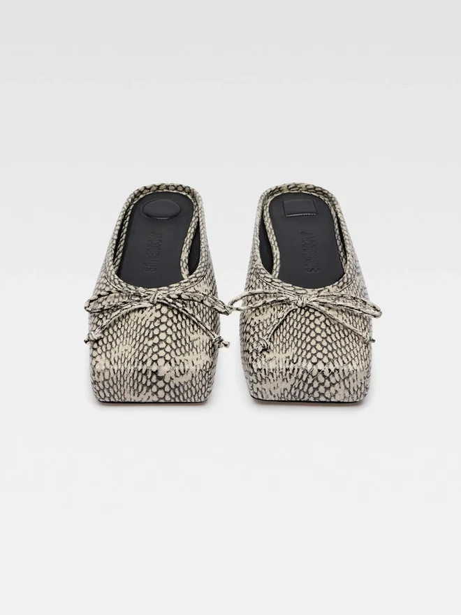 The flat Ballet mules Ballerina mules The flat Ballet mules Ballerina mules