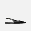 The flat Duelo slingbacks Circle square flats The flat Duelo slingbacks Circle square flats