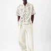 The Fonccio shirt Foliage print bowling shirt The Fonccio shirt Foliage print bowling shirt