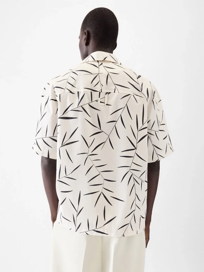 The Fonccio shirt Foliage print bowling shirt The Fonccio shirt Foliage print bowling shirt