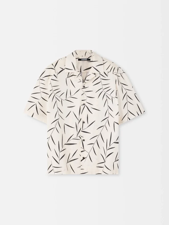 The Fonccio shirt Foliage print bowling shirt The Fonccio shirt Foliage print bowling shirt
