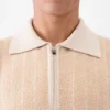 The Gio polo shirt Zipped knit polo shirt The Gio polo shirt Zipped knit polo shirt