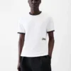The Gio t-shirt Short-sleeved t-shirt with embroidered patch The Gio t-shirt Short-sleeved t-shirt with embroidered patch