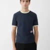 The Gio t-shirt Short-sleeved t-shirt with embroidered patch The Gio t-shirt Short-sleeved t-shirt with embroidered patch