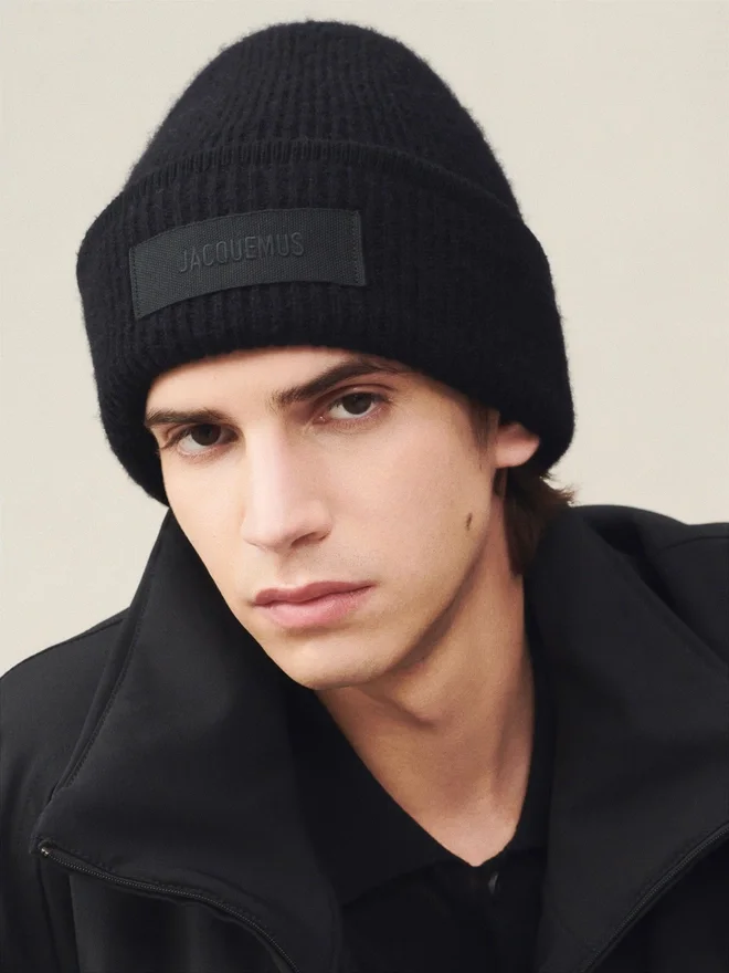 The Gros Grain beanie Grosgrain logo beanie The Gros Grain beanie Grosgrain logo beanie