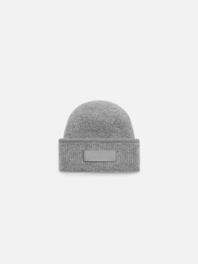 The Gros Grain beanie Grosgrain logo hat The Gros Grain beanie Grosgrain logo hat