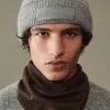 The Gros Grain beanie Grosgrain logo hat The Gros Grain beanie Grosgrain logo hat