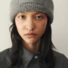 The Gros Grain beanie Grosgrain logo hat The Gros Grain beanie Grosgrain logo hat
