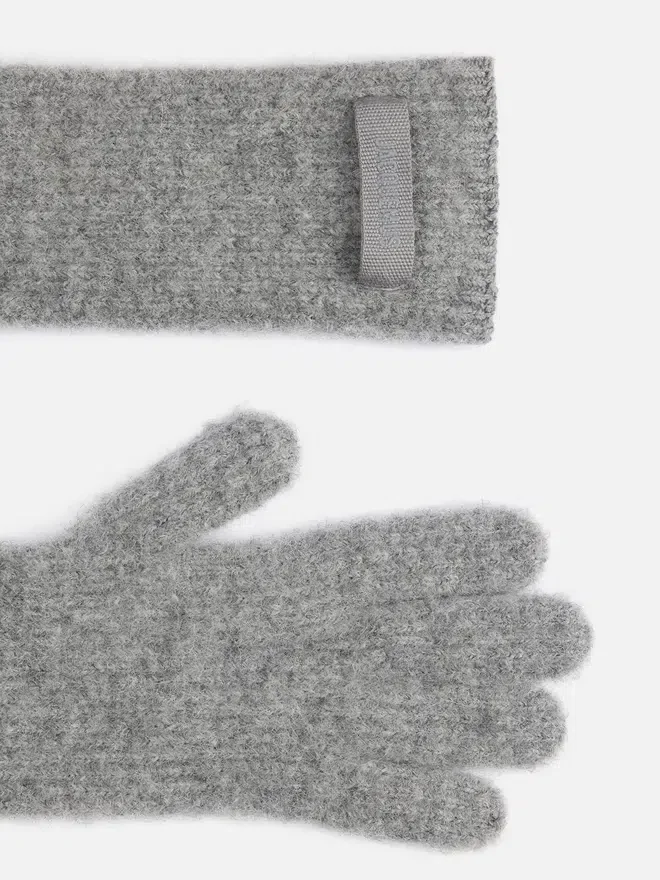 The Gros Grain gloves Grosgrain logo gloves The Gros Grain gloves Grosgrain logo gloves