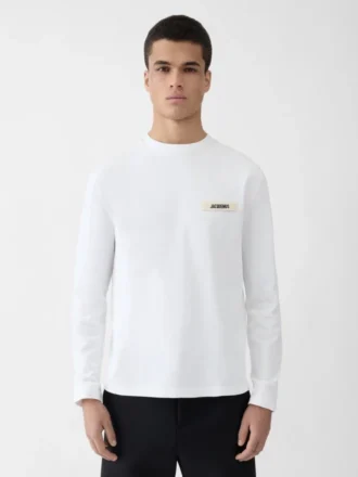 The Gros Grain long-sleeve t-shirt Grosgrain logo long sleeve t-shirt
