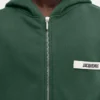 The Gros Grain zipped hoodie Grosgrain logo zip hoodie The Gros Grain zipped hoodie Grosgrain logo zip hoodie