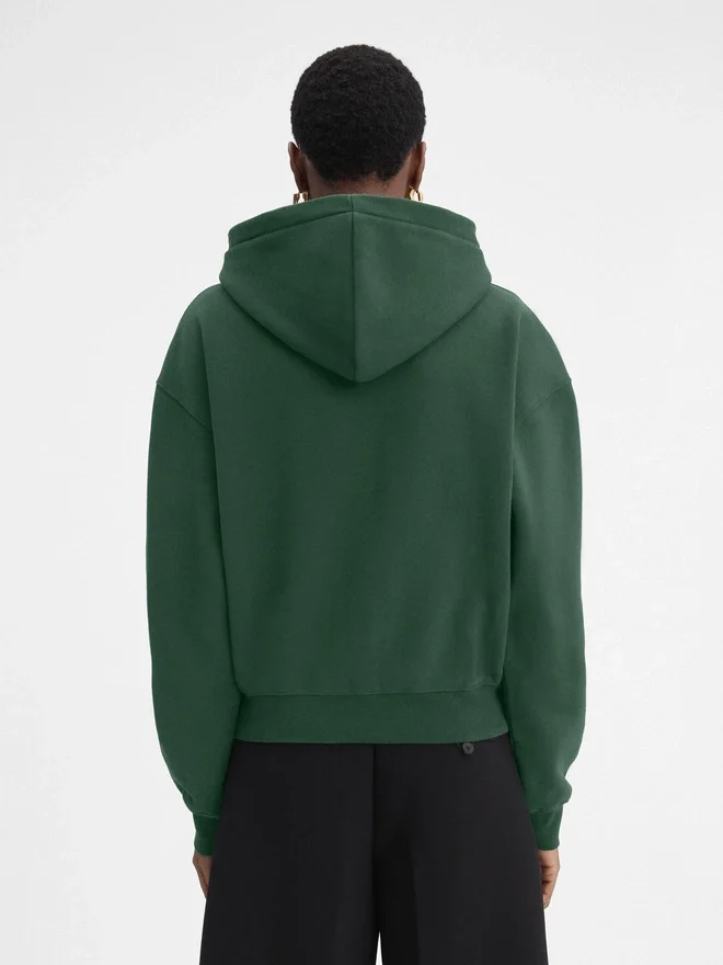 The Gros Grain zipped hoodie Grosgrain logo zip hoodie The Gros Grain zipped hoodie Grosgrain logo zip hoodie