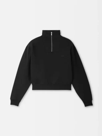 The Gros Grain zipped-rollneck sweatshirt Zip-up sweater