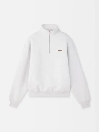 The Gros Grain zipped-rollneck sweatshirt Zip-up sweater