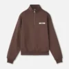 The Gros Grain zipped-rollneck sweatshirt Zip-up sweater