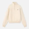 The Gros Grain zipped-rollneck sweatshirt Zip-up sweater