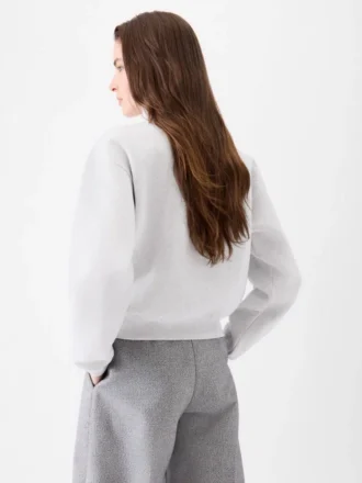 The Gros Grain zipped-rollneck sweatshirt Zip-up sweater
