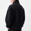 The Gros Grain zipped-rollneck sweatshirt Zip-up sweater