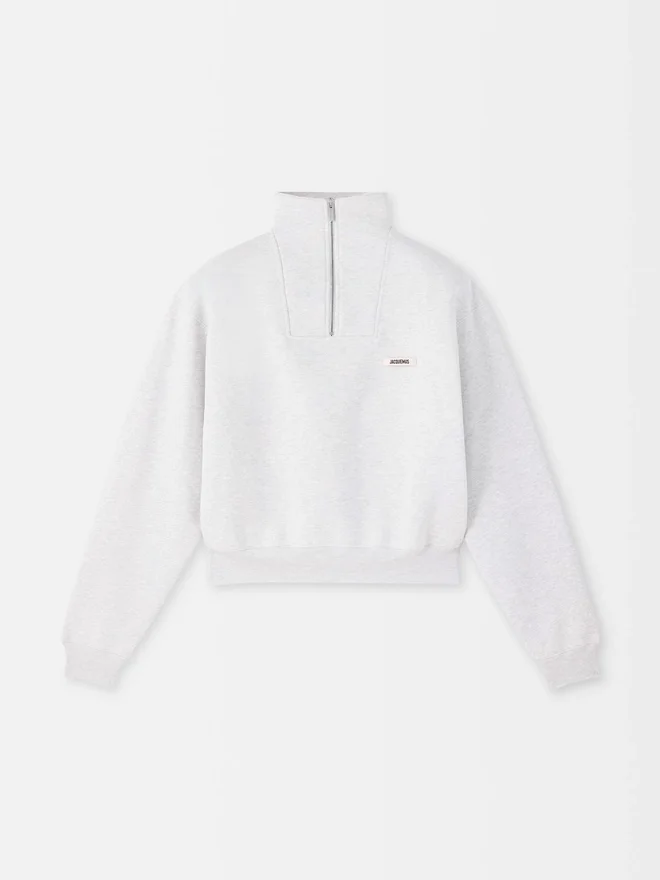 The Gros Grain zipped-rollneck sweatshirt Zip-up sweater The Gros Grain zipped-rollneck sweatshirt Zip-up sweater