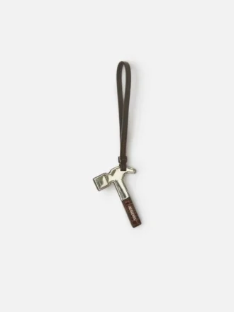The hammer Hammer-shaped bag charm
