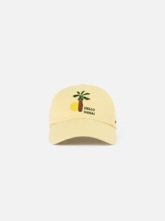 The Hello Dubai baseball cap Logo cap – exclusively sold online and in our United Arab Emirates points of sale