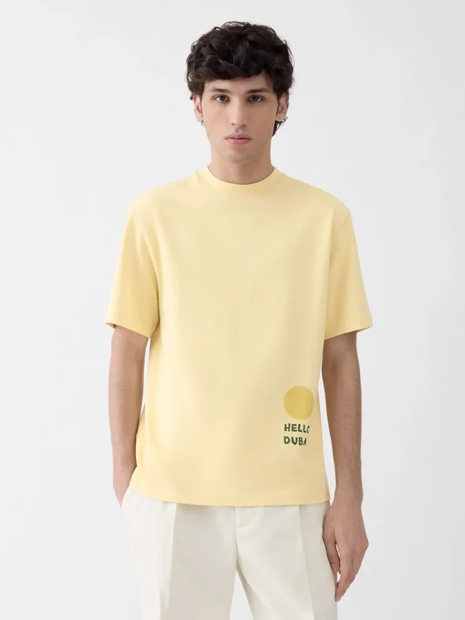 The Hello Dubai t-shirt Logo t-shirt – exclusively sold online and in our United Arab Emirates points of sale The Hello Dubai t-shirt Logo t-shirt – exclusively sold online and in our United Arab Emirates points of sale