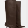 The high Tourni boots Wide knee-high boots