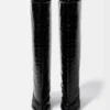 The high Tourni boots Wide knee-high boots