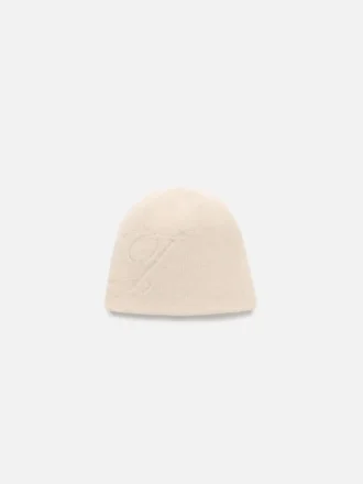 The J beanie Fine-ribbed beanie