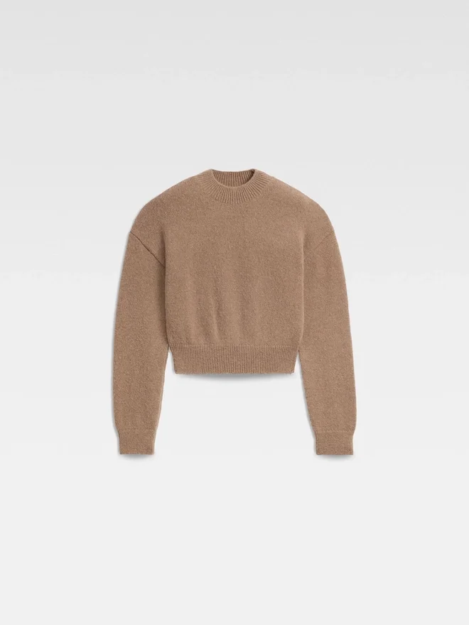 The Jacquemus knit Jacquard logo sweater The Jacquemus knit Jacquard logo sweater