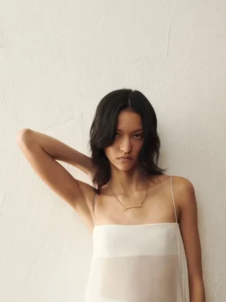 The Jacquemus necklace Signature logo chain necklace