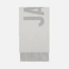 The Jacquemus scarf Fringe logo scarf The Jacquemus scarf Fringe logo scarf