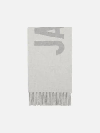 The Jacquemus scarf Fringe logo scarf The Jacquemus scarf Fringe logo scarf