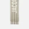 The Jacquemus scarf Fringe logo scarf The Jacquemus scarf Fringe logo scarf
