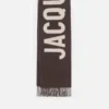 The Jacquemus scarf Fringe logo scarf The Jacquemus scarf Fringe logo scarf