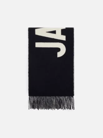 The Jacquemus scarf Fringe logo scarf The Jacquemus scarf Fringe logo scarf