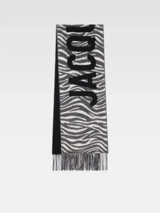 The Jacquemus scarf Fringe logo scarf The Jacquemus scarf Fringe logo scarf