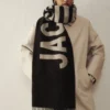 The Jacquemus scarf Fringe logo scarf The Jacquemus scarf Fringe logo scarf
