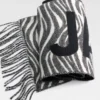 The Jacquemus scarf Fringe logo scarf The Jacquemus scarf Fringe logo scarf